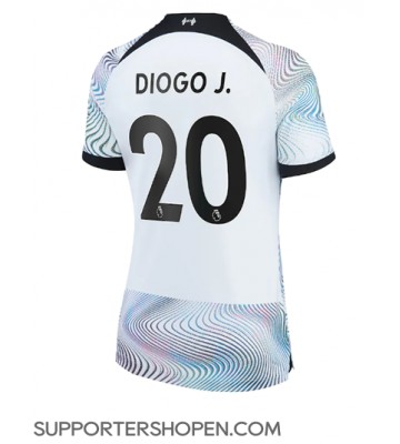 Liverpool Diogo Jota #20 Borta Matchtröja Dam 2022-23 Kortärmad